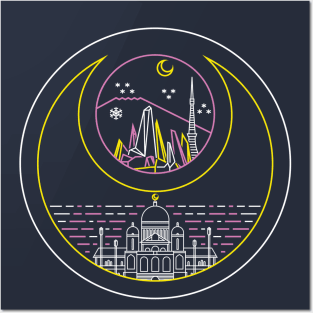 Tokyo In The Moonlight Posters and Art